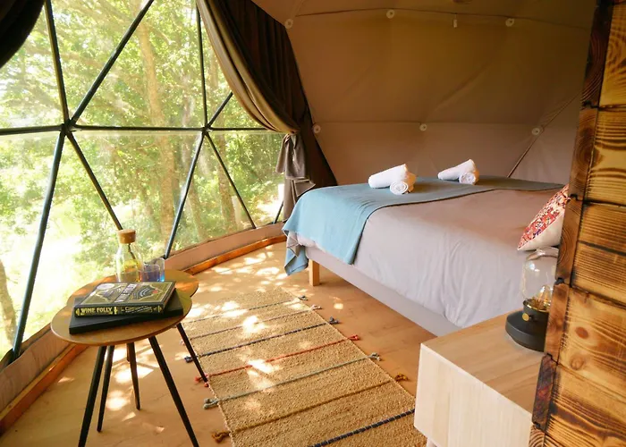 Tente de luxe Geodesic Domes With Views In Ribeira Sacra Pincelo