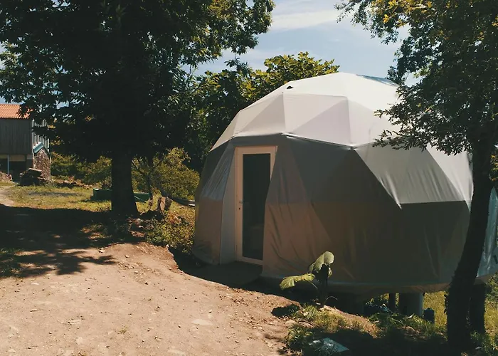 Geodesic Domes With Views In Ribeira Sacra *